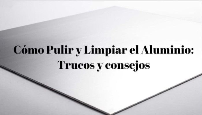 Cómo limpiar el aluminio blanco de las ventanas - Todos los trucos